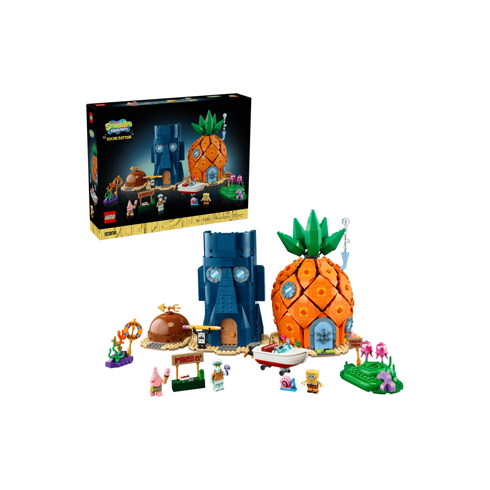 Fans are loving apparently leaked Lego SpongeBob SquarePants set