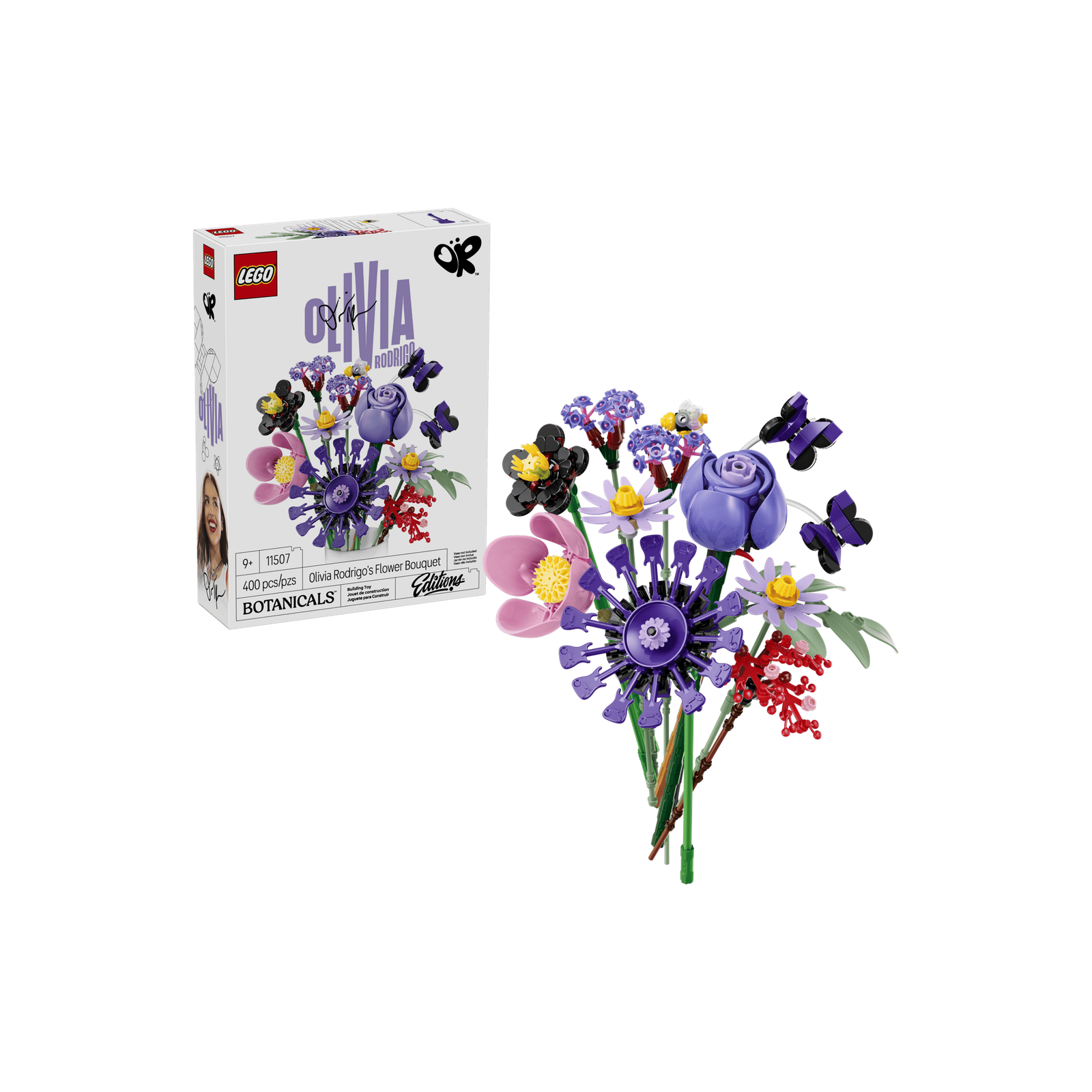 LEGO Botanicals getting 3 sets in August 2026, including Olivia Rodrigo's Flower Bouquet
