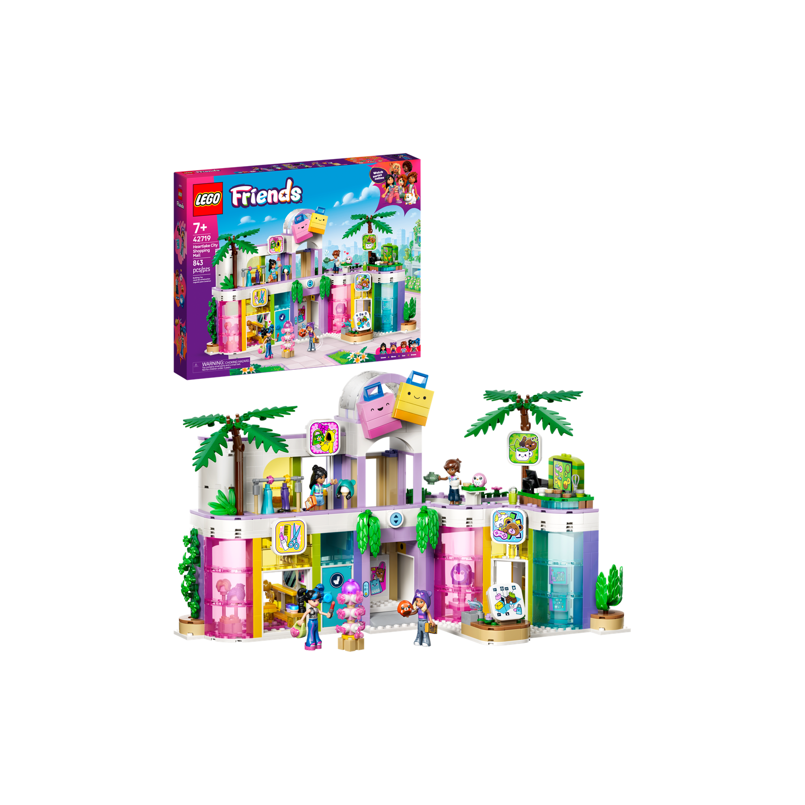 First LEGO Friends 2027 sets revealed, led by 42719 Heartlake City Shopping Mall