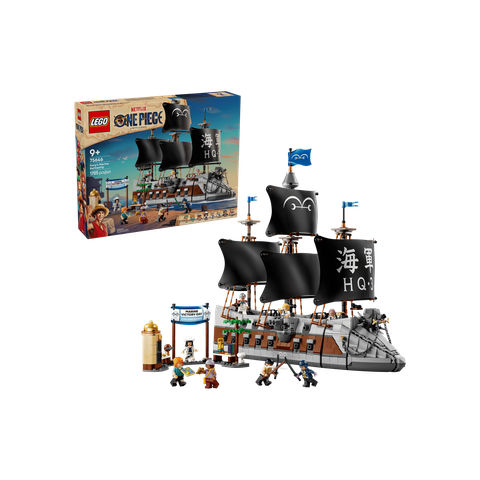 LEGO One Piece 75646 Garp's Marine Battleship leaks with 1,705 pieces