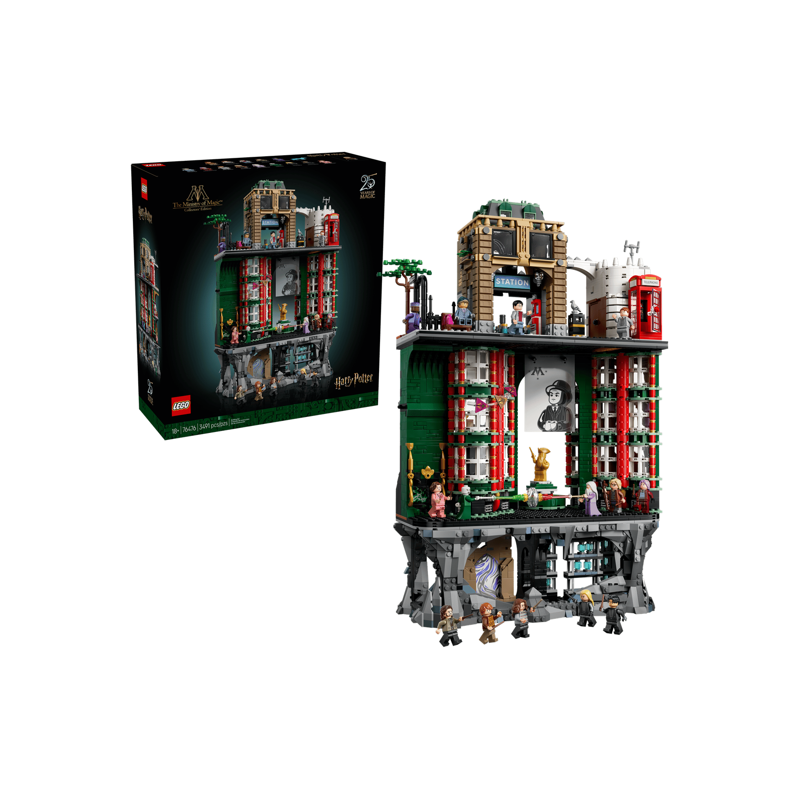 3,491-piece LEGO Harry Potter Ministry of Magic set sketch leaks, costs $450